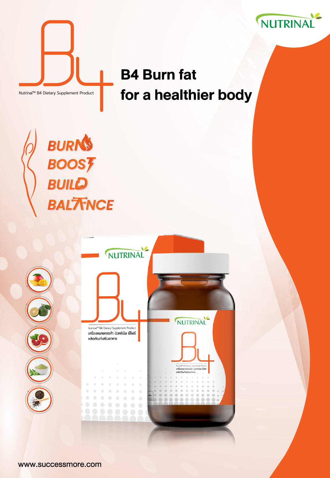 B4 Dietary Supplement Burn Fat