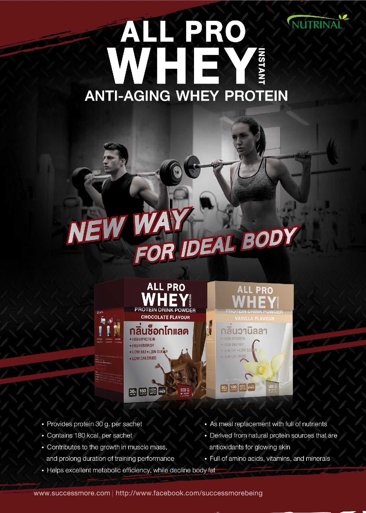 All Pro Whey (Chocolate flavor)