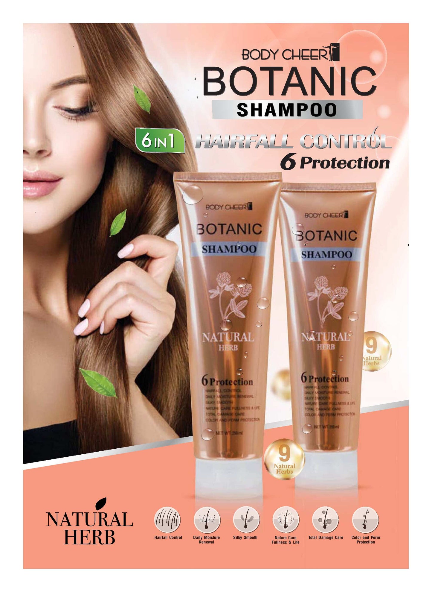 Botanic Shampoo Natural Herb